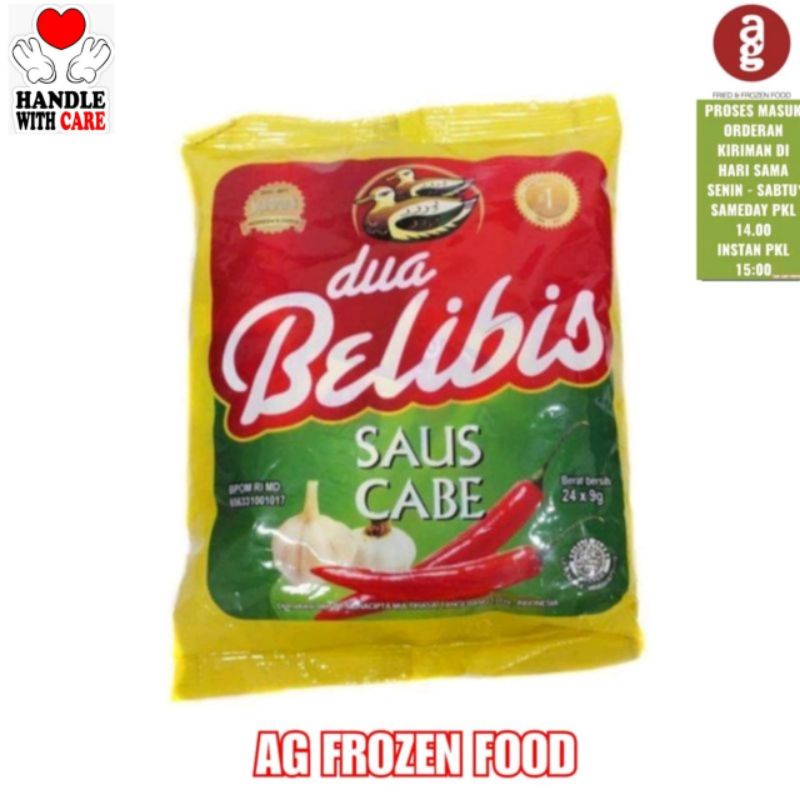 

Dua Belibis Saus Cabe Sachet isi 24 sachet