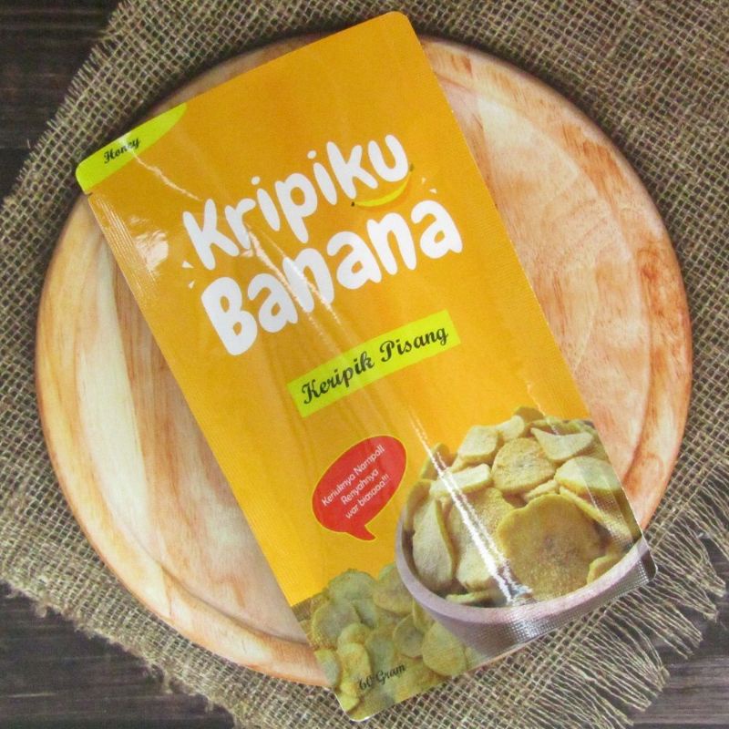 

1 PCS/60 GRAM KRIPIKU BANANA RASA HONEY