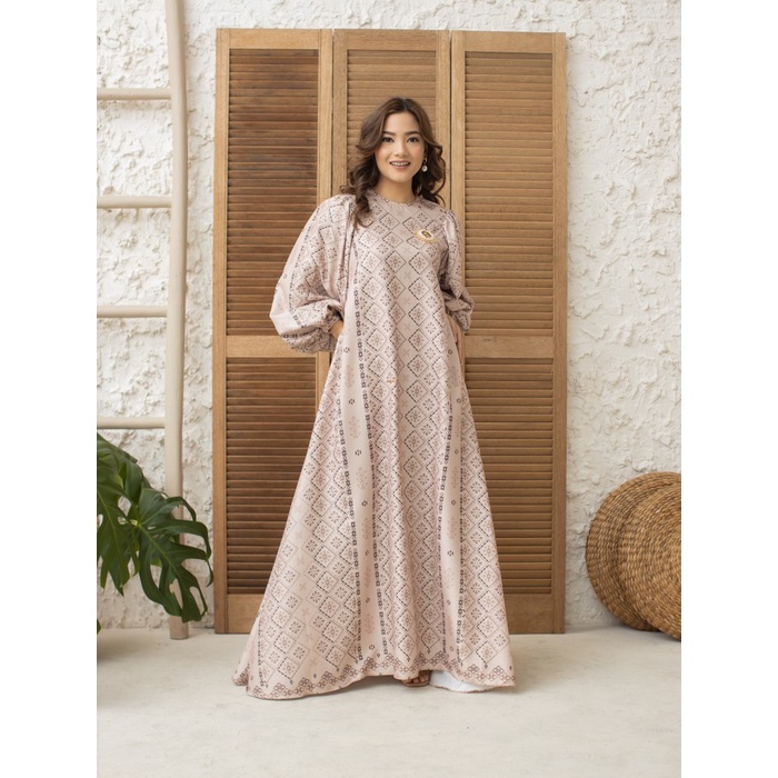 GAMIS Wearing Klamby | Daphne Dress in Maple Sugar - S brukat terbaru best seller dewasa dress abaya