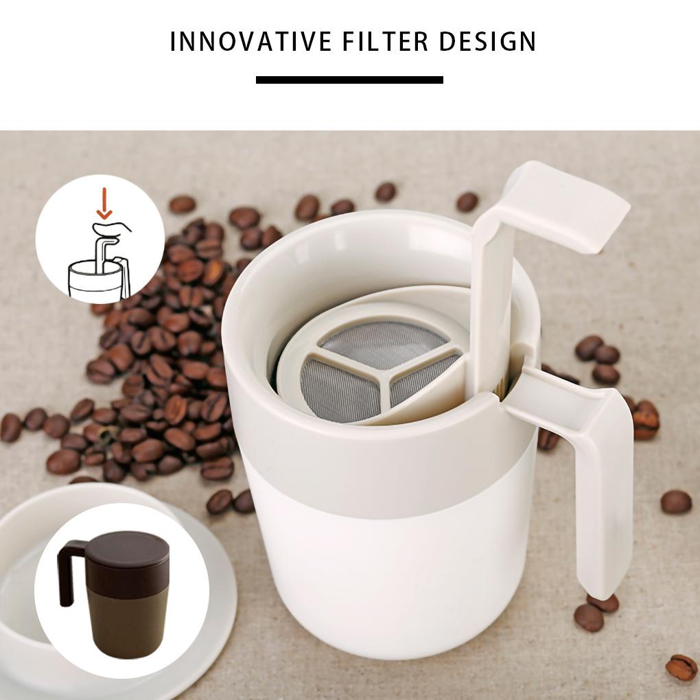 Cangkir Air 2lapis Dengan 260ml Portable Travel Tea Mug Strainer Botol Pengawet