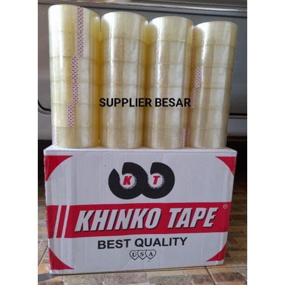 

Lakban bening 90 yard Lakban coklat Lakban 2 inchi