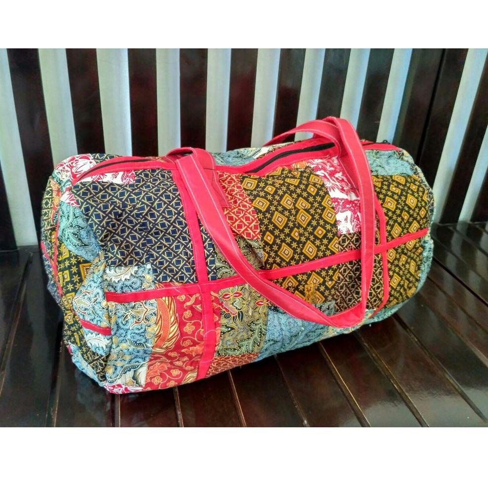 KGN.18Oc22ᴴ ‣ TAS BATIK OVAL-BATIK MURAH-BATIK WANITA-KAIN PERCA-DARI KAIN PERCA-KAIN PERCA MURAH-KO