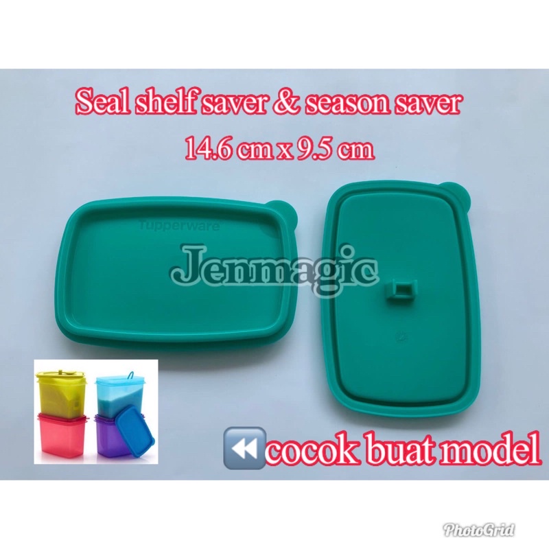 Sparepart tupperware seal/tutup shelf saver dan season saver (1)