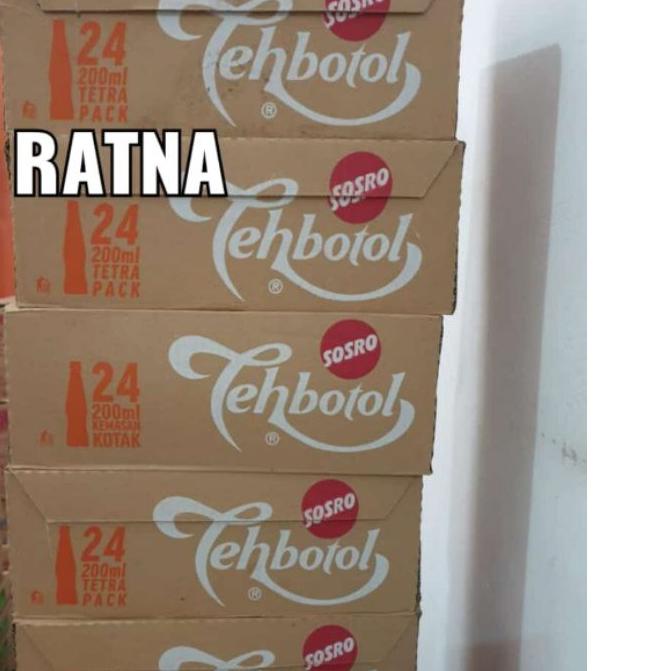 

EXCLUSIVE!TEH BOTOL SOSRO KOTAK 200ml 1 Dus isi 24 Kotak|SQ2