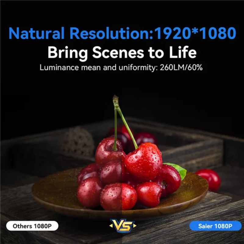 Z9 pro High Definition Native Resolution LCD Full HD 1080P Outdoor Projector 4K Smart Android LED Portable Projector