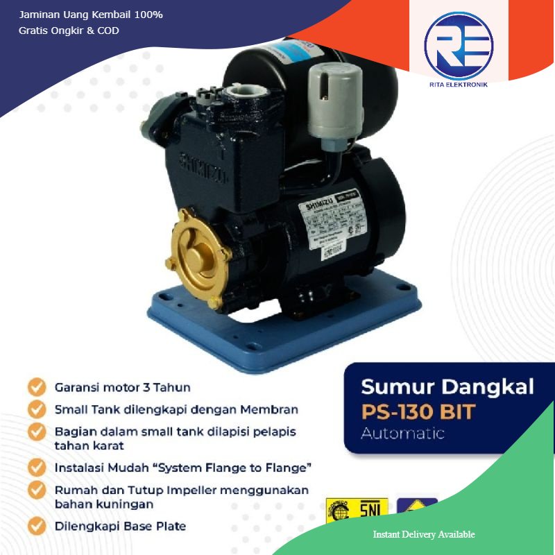 POMPA AIR SHIMIZU PS 130 BIT