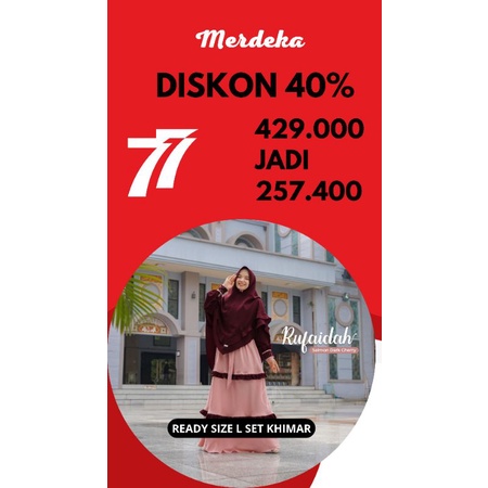 promo grade sale alwa hijab