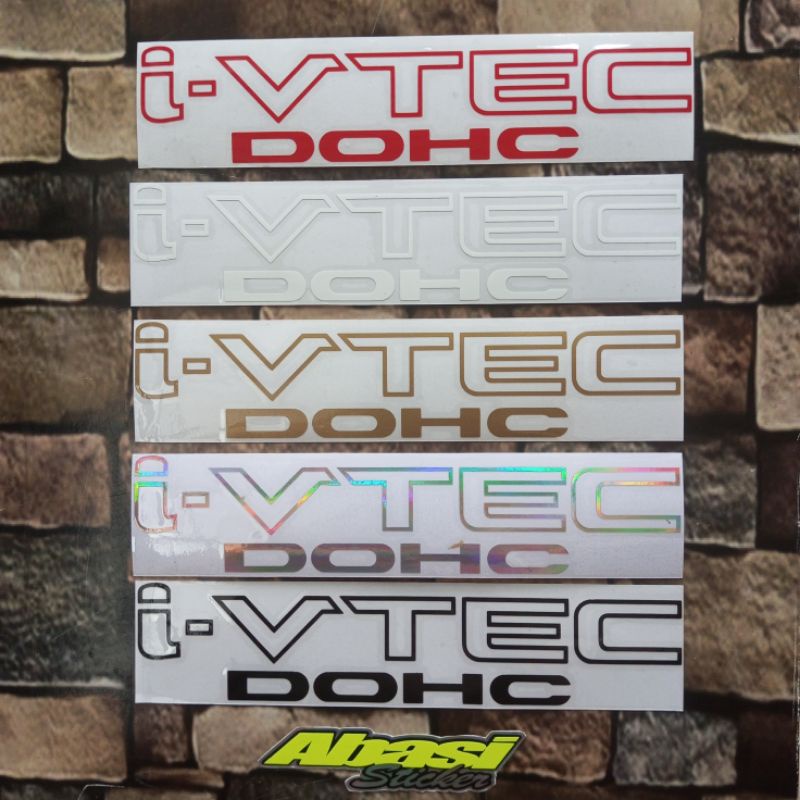 STICKER CUTTING I - VTEC DOHC