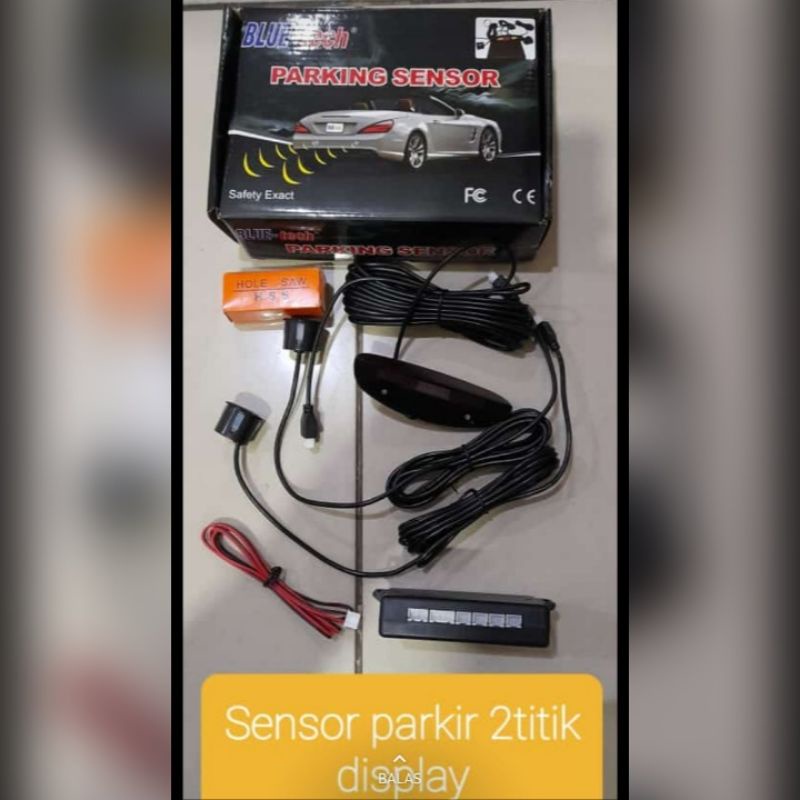 Sensor Parkir 2 Titik Display
