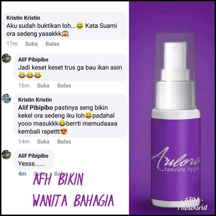 Aulora Feminine Hygiene AFH Pembersih Kewanitaan - Keputihan 1 Botol 20 ml