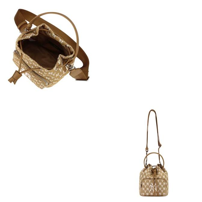 MLB Korea Bucket Bag Monogram Series New York Yankees