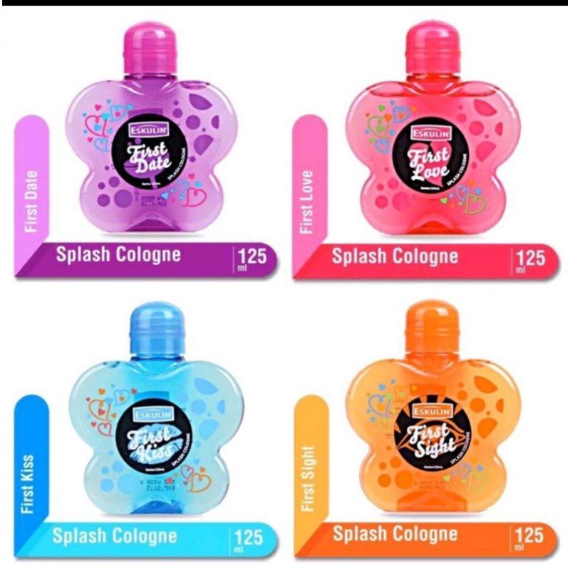 Eskulin Splash Cologne 125ml/Eskulin Splash Cologne Kupu Kupu 125ml