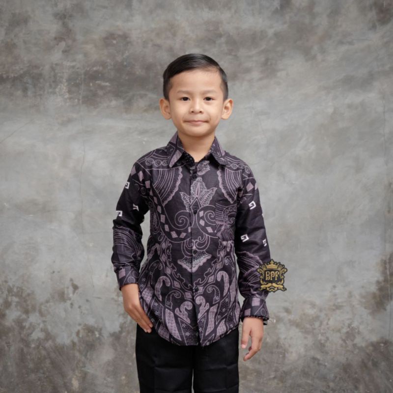 Kemeja Batik Pria Jumbo Big Size M L XL XXL 3L 4L 5L 6L 7L 8L 9L 10L Kemeja Batik Jumbo Lengan Panjang Motif G kecil Berkualitas