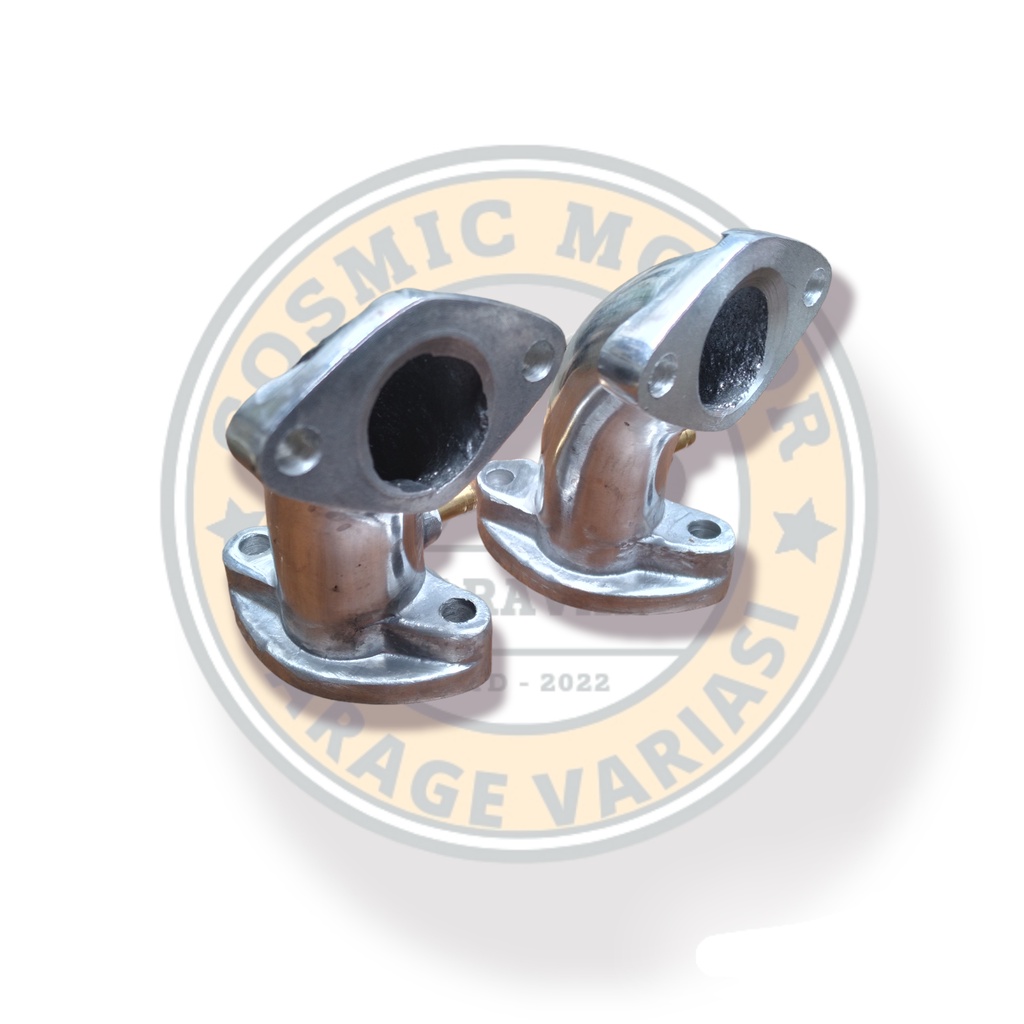 Manipol Jupiter Z Manipol Vega R Manipol Crypton Miring Silver Bahan Alumunium Berkualitas