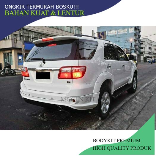 ( GRADE A ) AKSESORIS BEMPER MOBIL BODYKIT FORTUNER 2010 TRD2 Kualitas Kuat-Tebal-Lentur