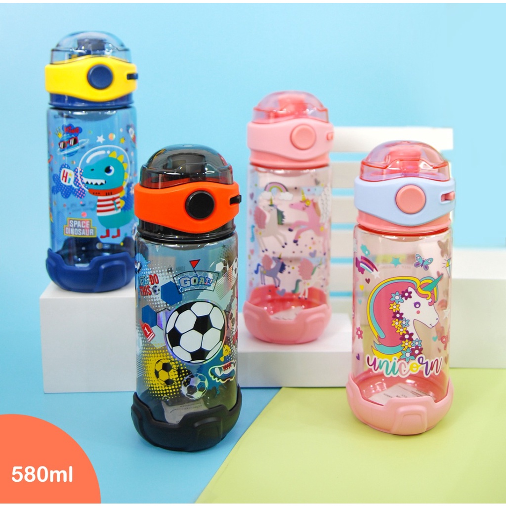 VEST ORIGINAL BOTOL MINUM TEGUK KARAKTER ANIMALBOTTLE 580ml U2060