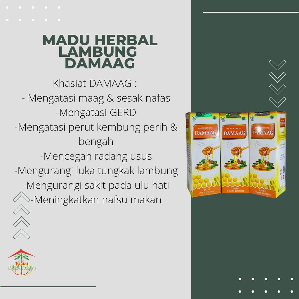 Madu herbal Lambung DAMAAG