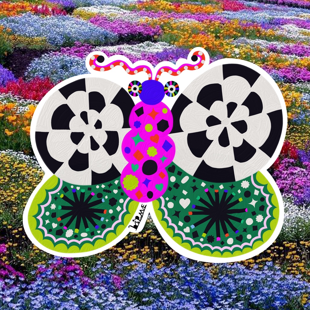 

Bizzare Beauté Sticker - Amaya