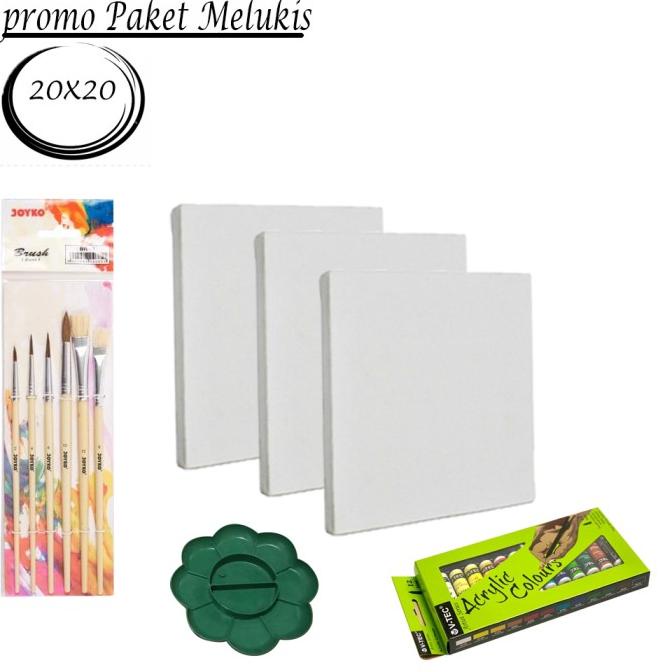 

PAKET MELUKIS / PAKET KANVAS LUKIS LUKIS