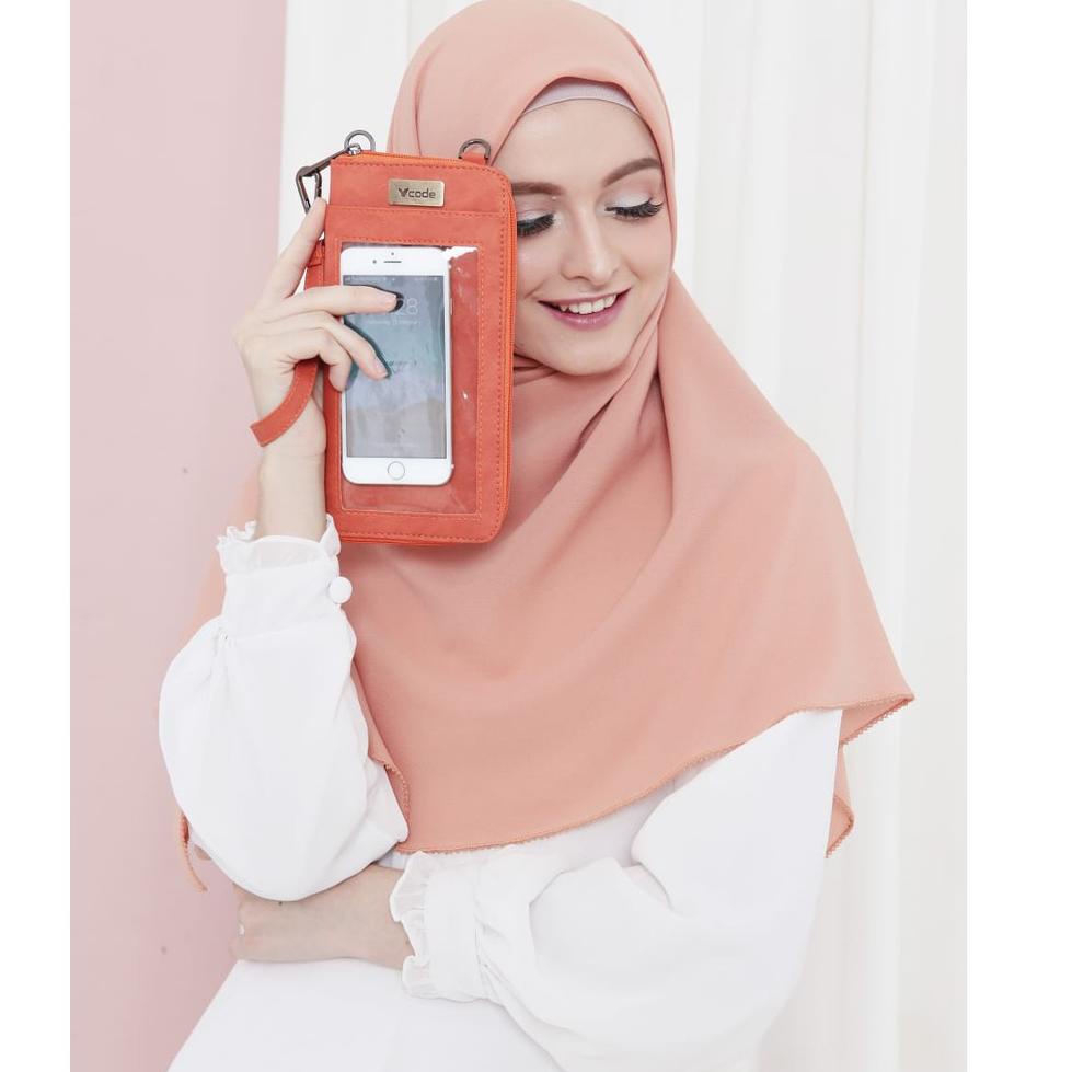 DOMPET HP SELEMPANG WANITA ALL MOTIF BERKUALITAS ORIGINAL BY ABEECASE VCODE SYNTESIS PREMIUM [GRT.18