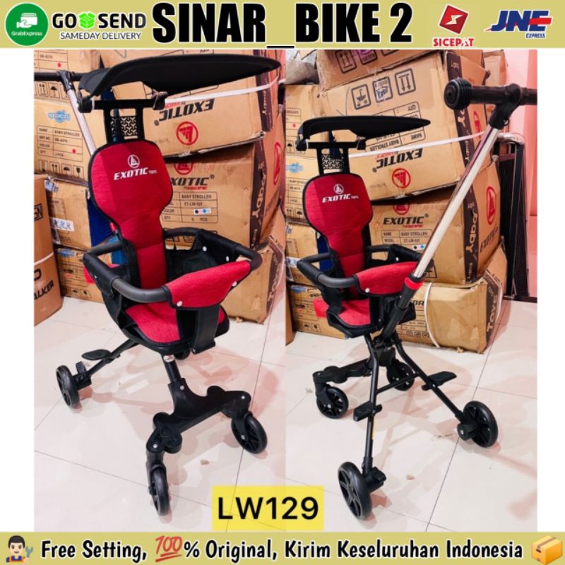 Magic Stroller Exotic  LW-999-1 ,129 Kereta Dorong Bayi Pakai Kanopi