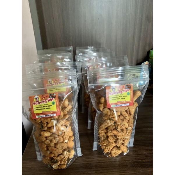 

Basreng pedas daun jeruk