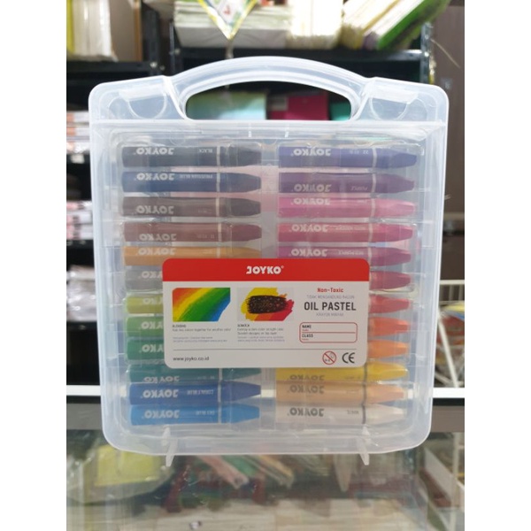 

COD ! Crayon titi / joyko oil patel 24 warna