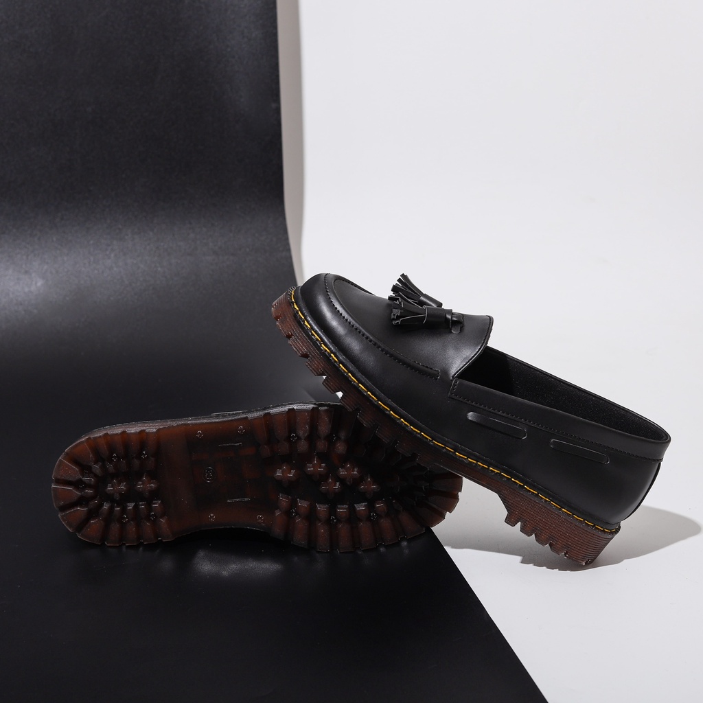 LEON BLACK GUM |ManNeedMe x Lvnatica| Sepatu Loafers Pria Formal Kantor ORIGINAL