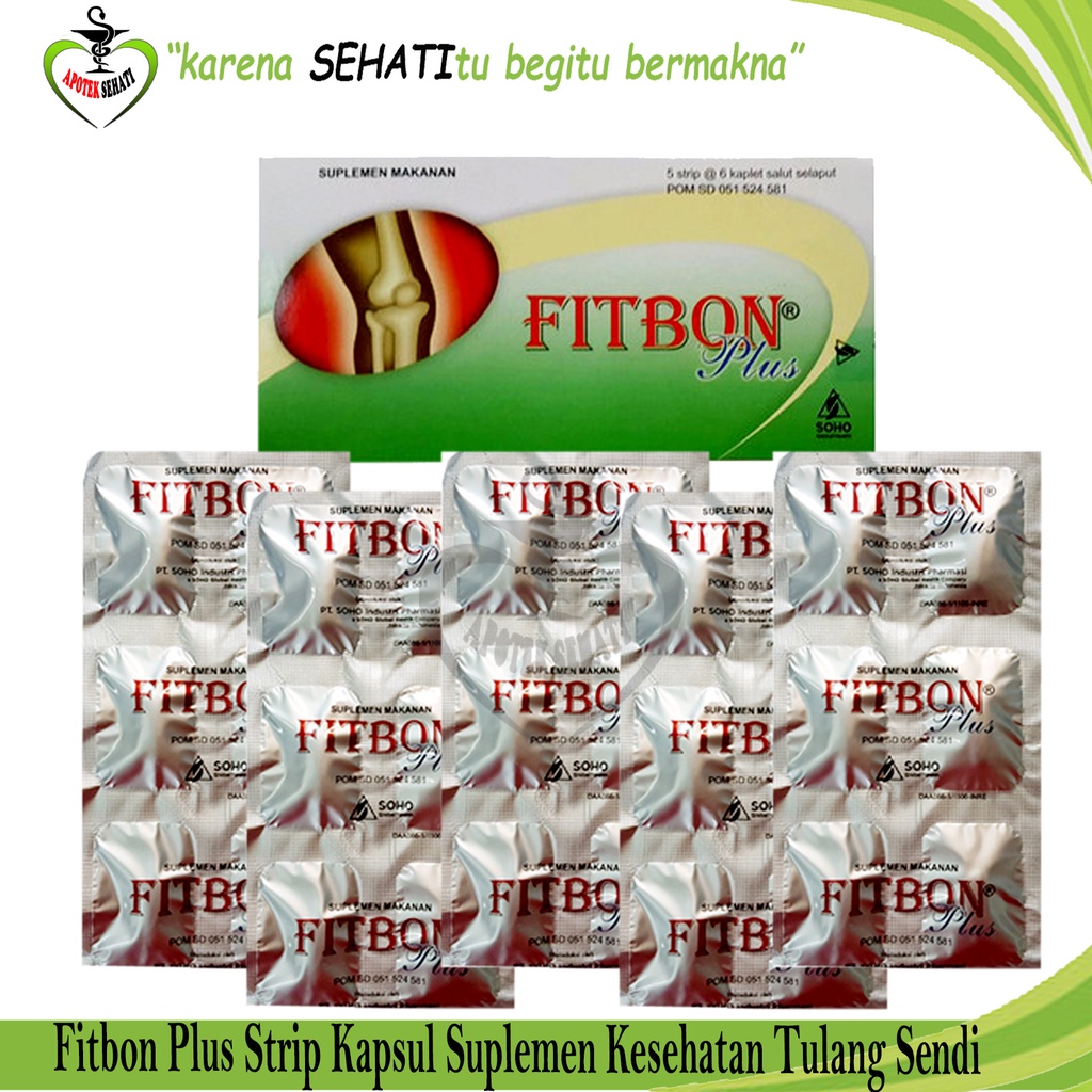 Fitbon Suplemen Kesehatan Memelihara Tulang Persendian