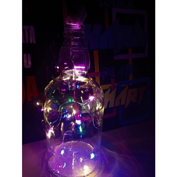 botol lampu hias kaca