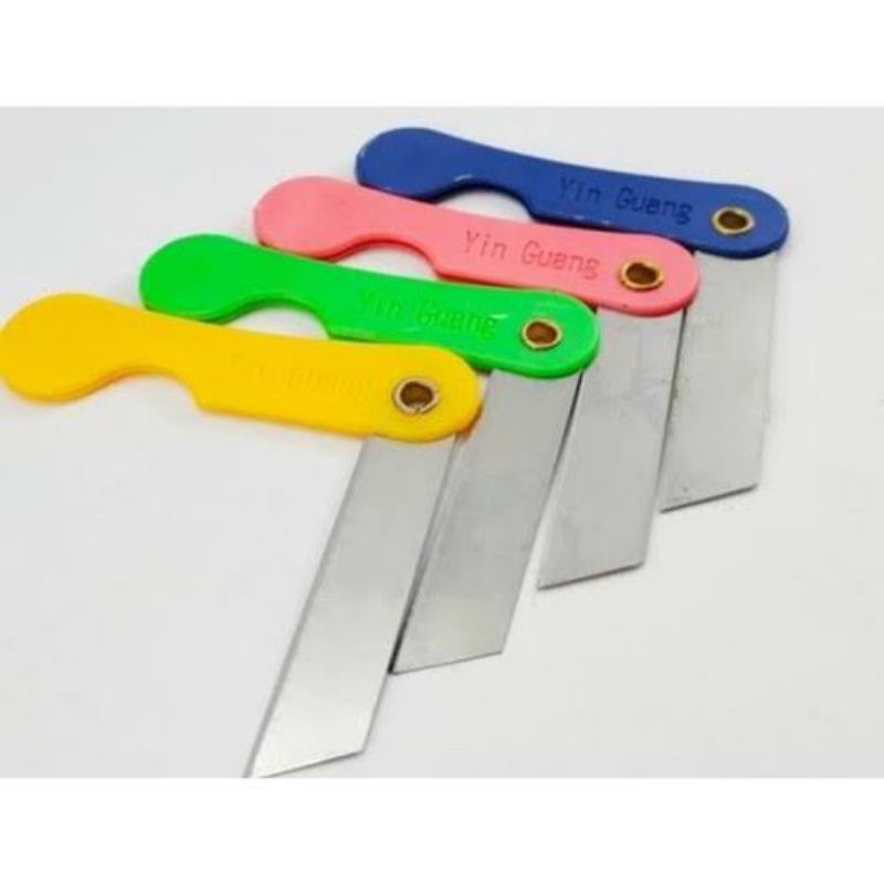 

Cutter Lipat Mini / Pisau Lipat Kecil / Silet Cuter Serbaguna Warna Murah / nlshop