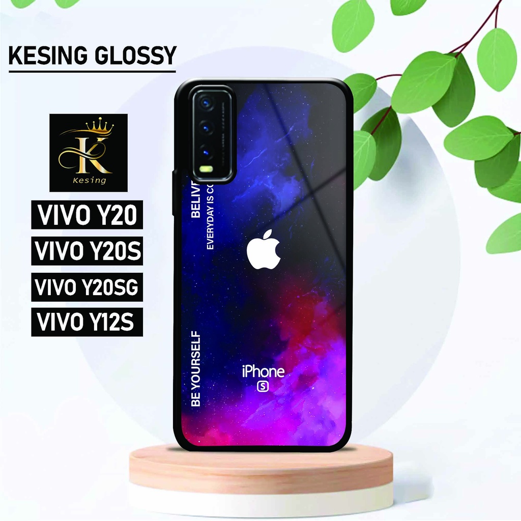 Case Vivo Y20 / Y20S / Y12S - Case Vivo - [ KV-71] - Hardcase Glossy 2D Vivo - Softcase Terbaru Case
