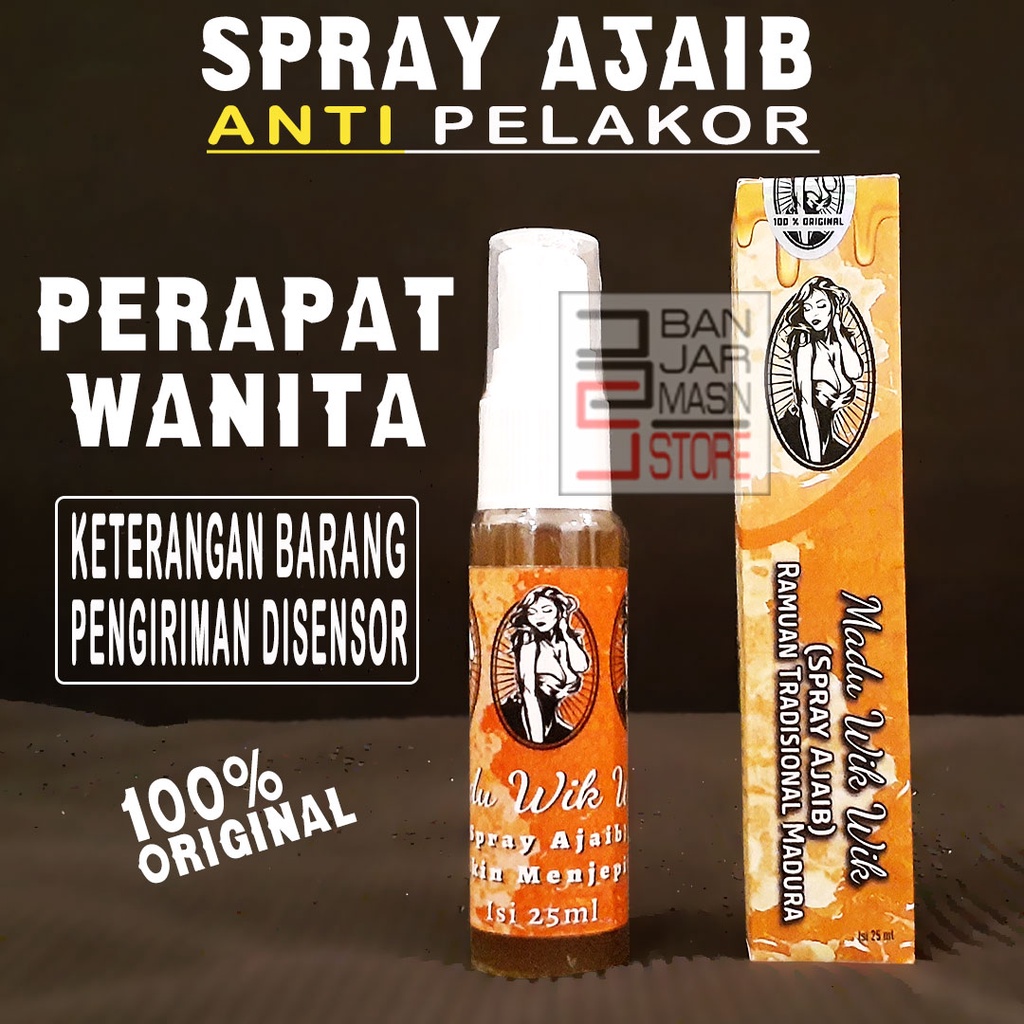Madu Wikwik Perapat Miss V Vagina Wanita Spray Jamu Wik Serbuk Perawan Keputihan