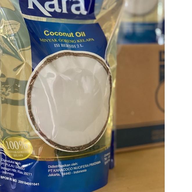 

EXCLUSIVE!Minyak Goreng Kara Refill 2 Liter Dus Isi 6|KD3