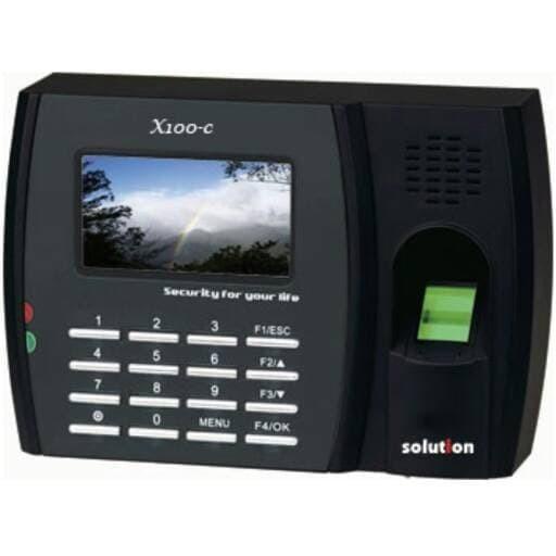 Solution X100C/Mesin Absensi/Finger Print/Mesin Absen