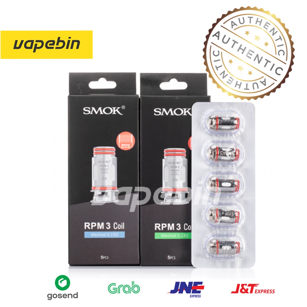 SMOK RPM 3 REPLACEMENT COIL - RPM3 COIL - COIL SMOK RPM 3 - AUTHENTIC