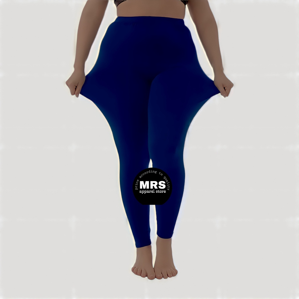 Celana Legging Jumbo Polos Panjang Wanita Muat 60-90 Kg