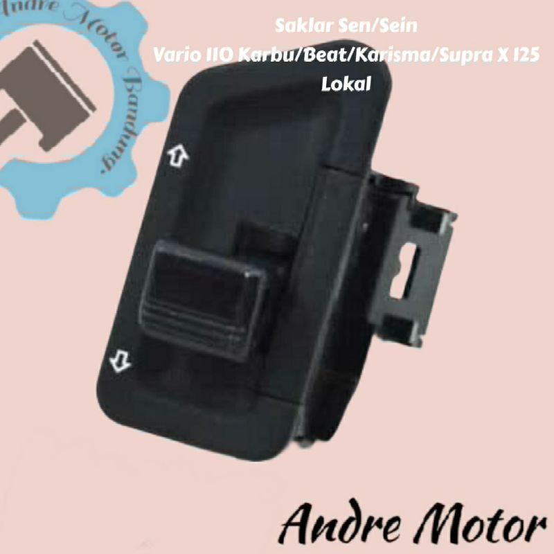 Saklar Sen/Tombol Saklar Sein Vario Karbu,Beat,Karisma,Smash Lokal Kualitas Original