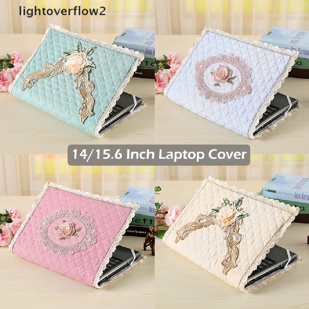 (lightoverflow2) 1pc Sarung Laptop 14 / 15.6 &quot;Bahan Katun