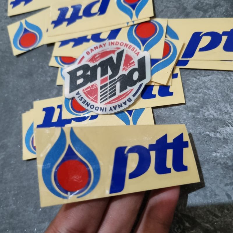 STICKER STIKER PTT CUTTING