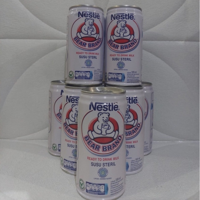 

Bear brand susu steriL 189mL