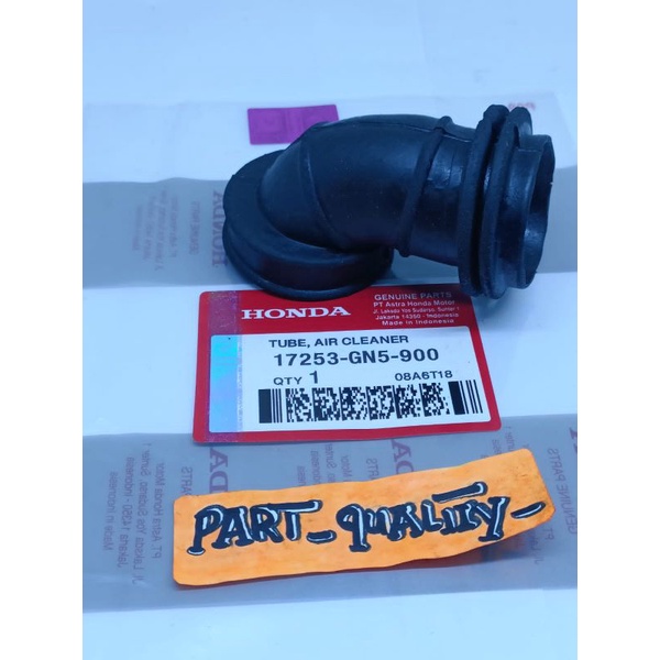 Karet filter 17253-GN5-900 tube Air cleaner Honda Grand Supra x Lama Supra lama ori
