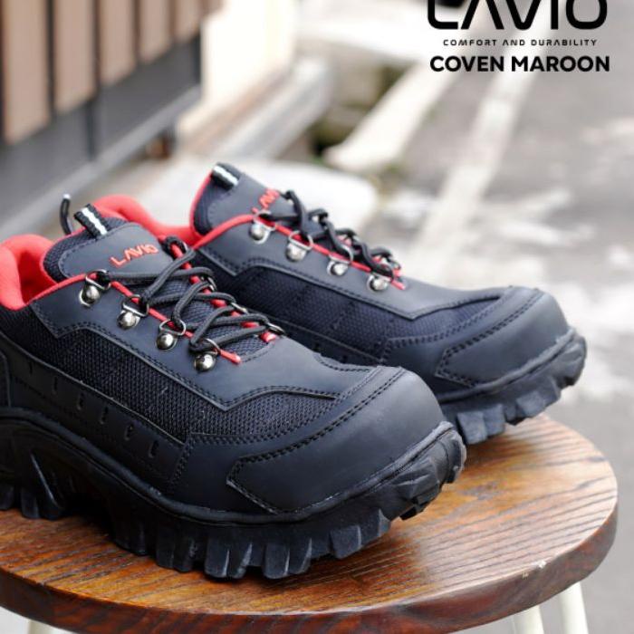 limited STOCKSepatu Safety Ujung Besi Boots Pendek Boots Klasik Safety Sport Lavio Footwear Original