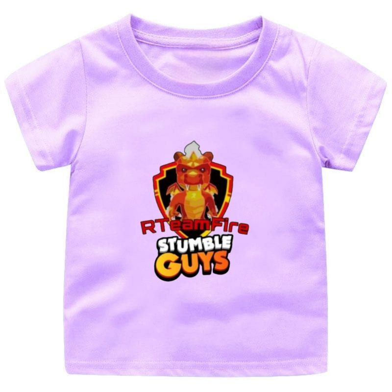 BAJU KAOS ANAK CEWEK/COWOK 1-12 TAHUN MOTIF INFERNO2 BAJU KAOS ANAK STUMBLE GUYS VIRAL.