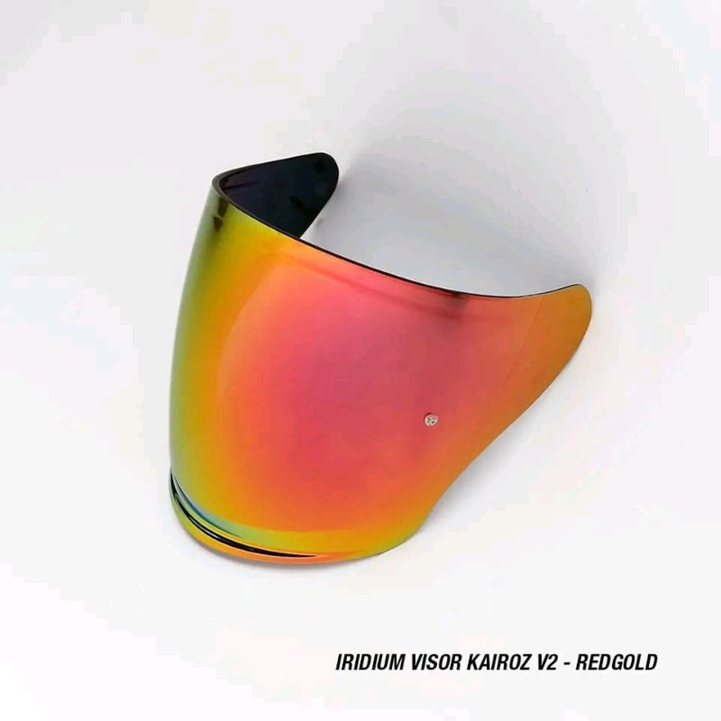 Visor Iridium NJS Kairoz dan Spoiler NJS ZX-1,ZX-R, dan Kairoz Original-Visor Red Gold