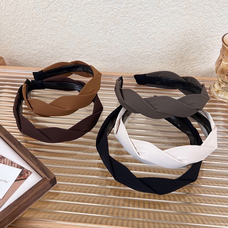 Kikidoo Korean Head Band Simply Twist Bandana Premium Bando Korea JR73