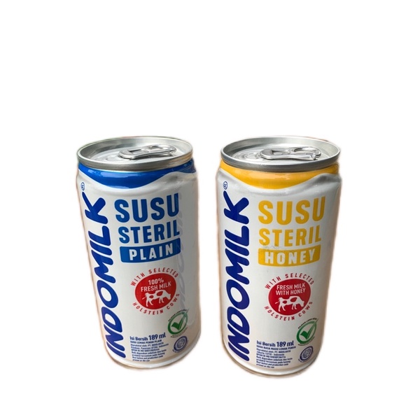 

Susu Steril Indomilk 189ml | Susu Steril | Susu Indomilk | Susu Plain/Susu Honey