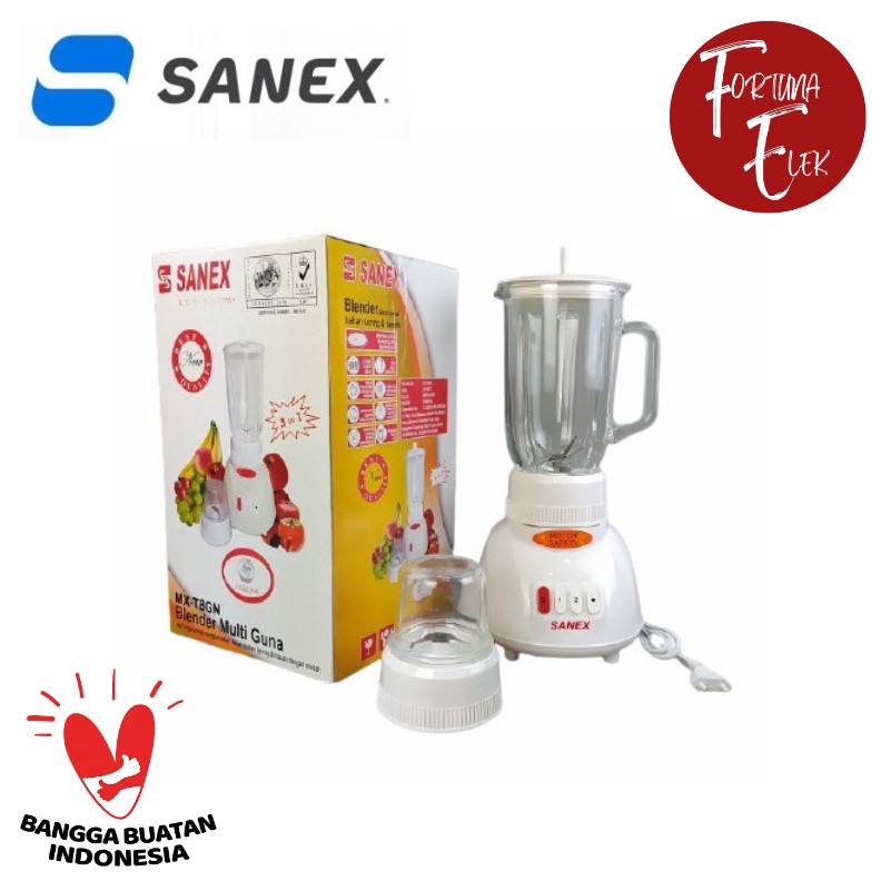 Sanex Blender Kaca Multi Guna 2 In 1 MX T 8GN