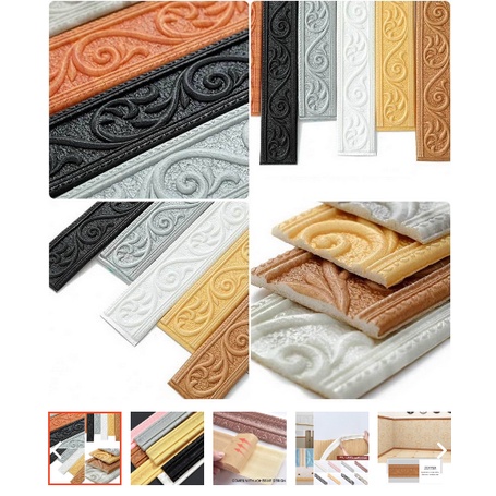 GWI - List Wallpaper Foam List Border lebar 5cm tebal 5mm