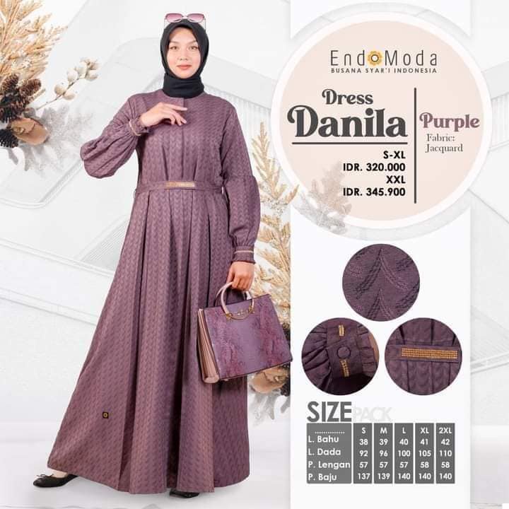 ENDOMODA GAMIS WANITA MUSLIM DANILA/GAMIS BUSUI/GAMIS TERBARU